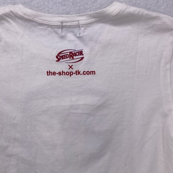 Takeokikuchi SPEED RACER Movie T-shirt Cartoon 1990's Warner Bros Japan 3 Small - Picture 5 of 13